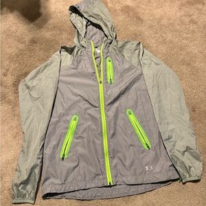 Under Armour Gray Semi-Fitted Jacket